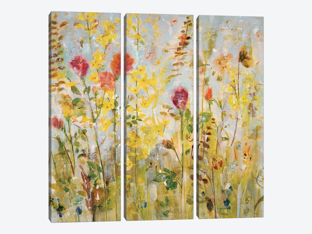Spring Medley by Jill Martin 3-piece Canvas Print