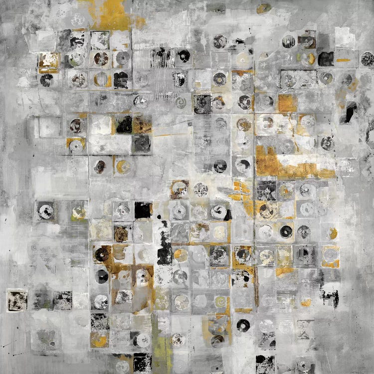 Axiom (Gray) by Jill Martin canvas print