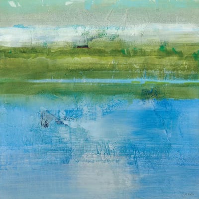 Azure Bound II by Jill Martin framed wall art