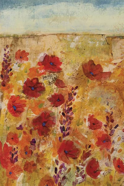 Poppies: Incantation II by Jill Martin