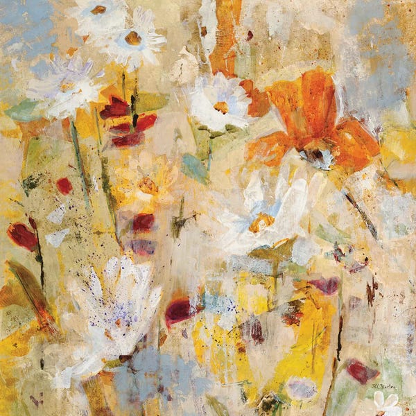 Third And Wall Art Group: Jostle (Detail) I by Jill Martin