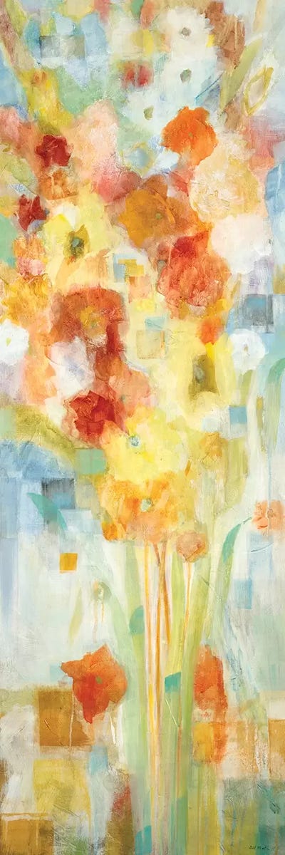 Meander by Jill Martin multi panel art