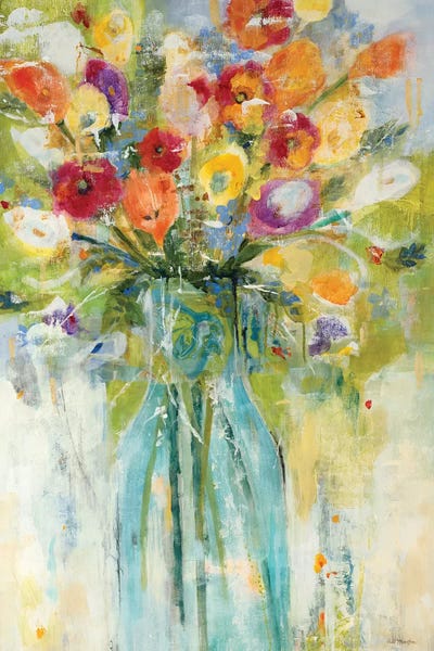 Large Floral & Botanical Art - Canvas Prints: Realizing The Day by Jill Martin