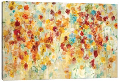Tuileries Canvas Art Print - Wildflowers