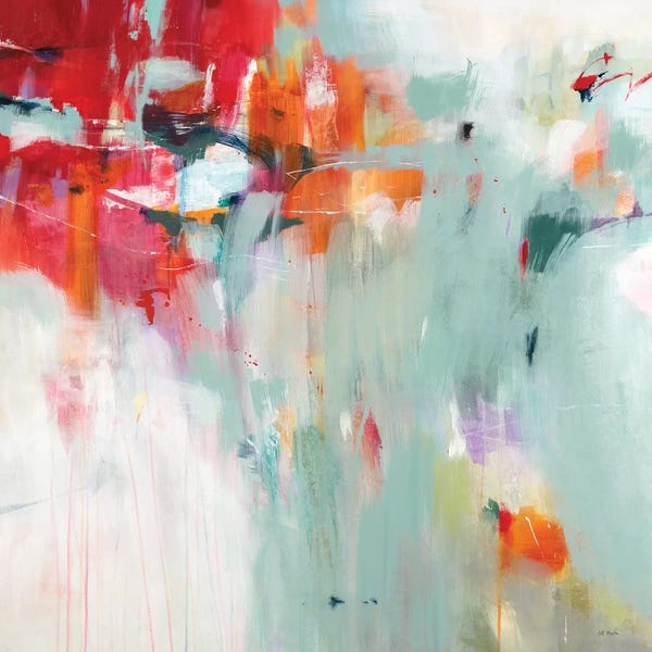 Third And Wall Art Group: Recollections Of Red by Jill Martin