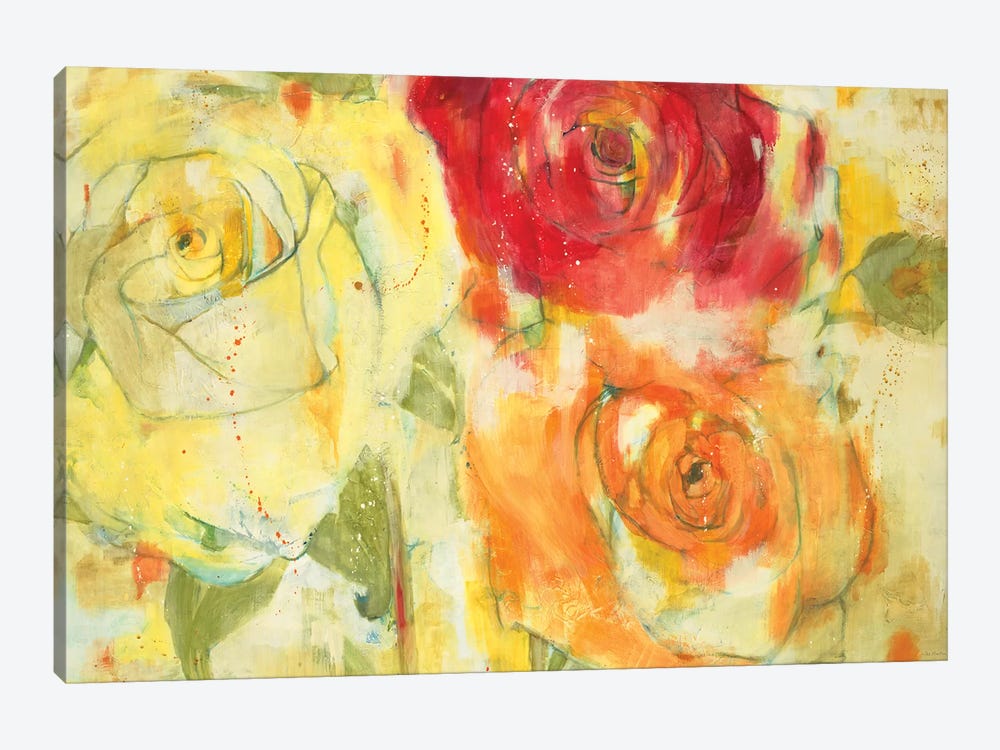 A Deep Rose  by Jill Martin 1-piece Art Print
