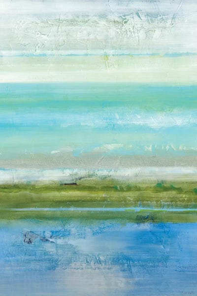 Azure Bound by Jill Martin framed wall art