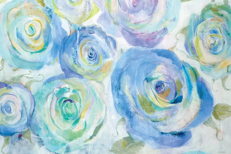 Blue Roses by Jill Martin wall art