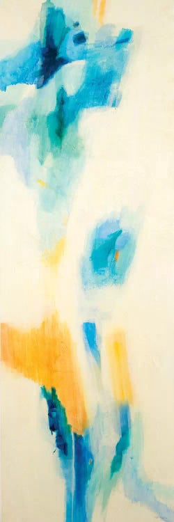 Blue, Orange Algorithm  by Jill Martin canvas print