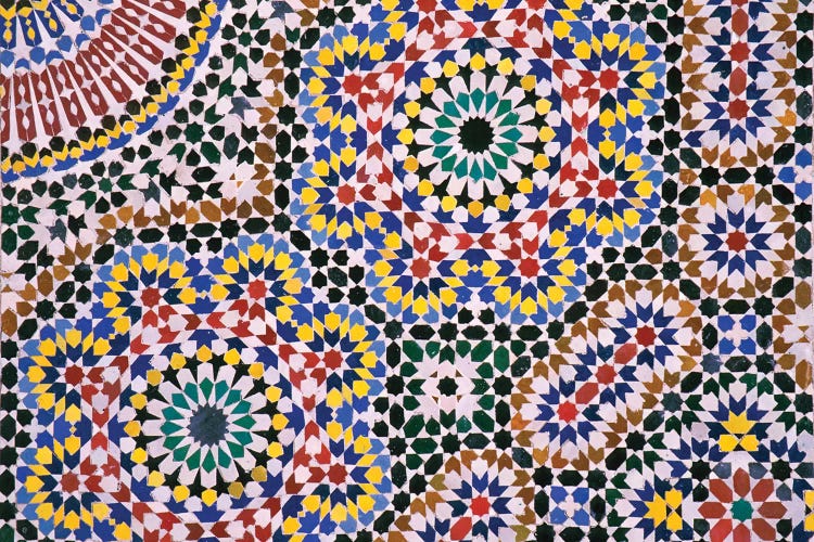 Zellij Floor by Merrill Images wall art