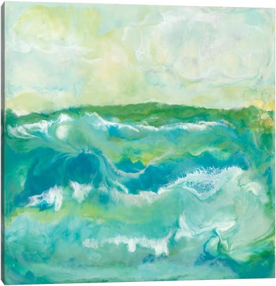 Turquoise Sea I Canvas Art Print