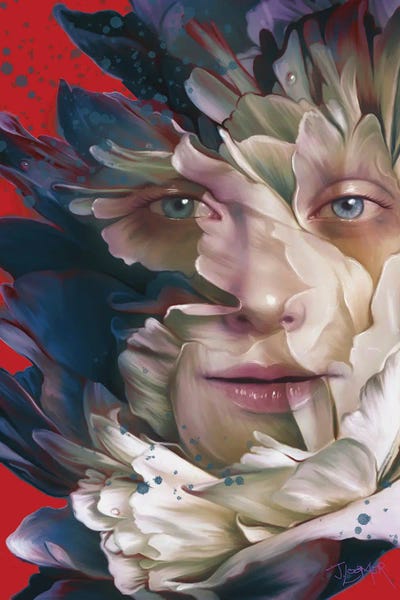 Pieced Together Portraits: Peony Spirit by Juliana Loomer