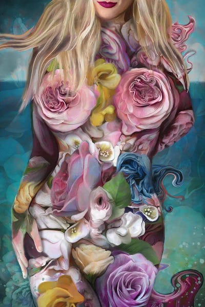 Fine Art Print: I Am The Garden by Juliana Loomer
