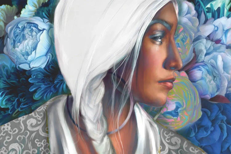 See The Blue Garden by Juliana Loomer wall art