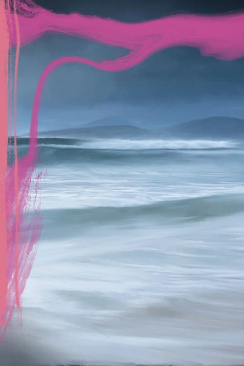 Storm Waves Pink