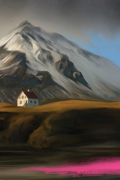 Pops Of Pink: Sea Home Pink by Juliana Loomer