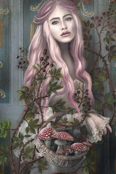 Pop Surrealism & Lowbrow: St.Amanita by Juliana Loomer