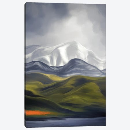 Haukeli Mountains Orange Canvas Print #JLO60} by Juliana Loomer Canvas Art Print