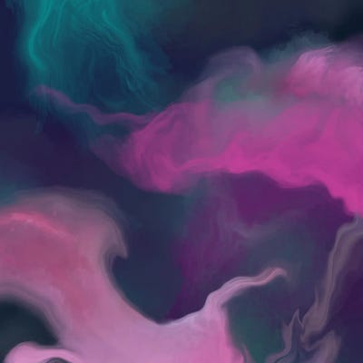 Pink Nebula by Juliana Loomer canvas print