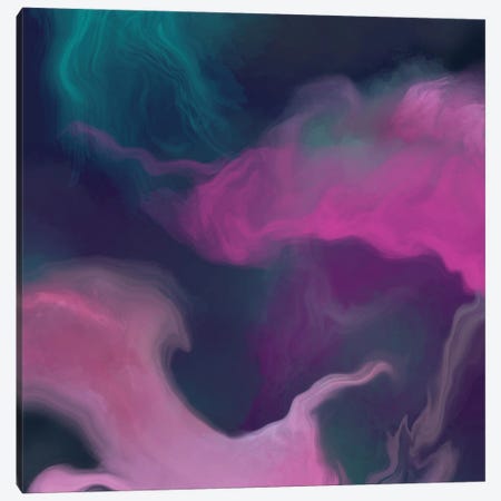 Pink Nebula Canvas Print #JLO72} by Juliana Loomer Canvas Art