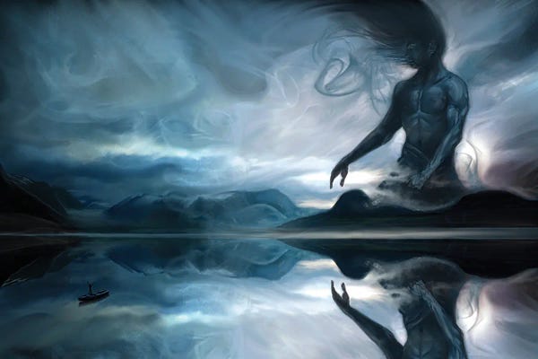 Surreal Bodyscapes: Calling The Jotun by Juliana Loomer