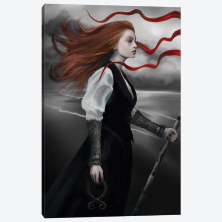 Calling The Wind Canvas Print #JLO8} by Juliana Loomer Canvas Artwork