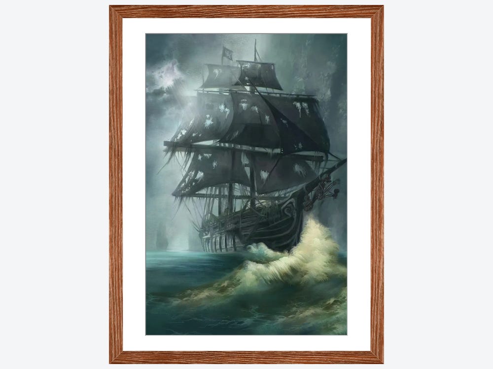 THE BLACK PEARL Pirate Ship, Halloween Feature