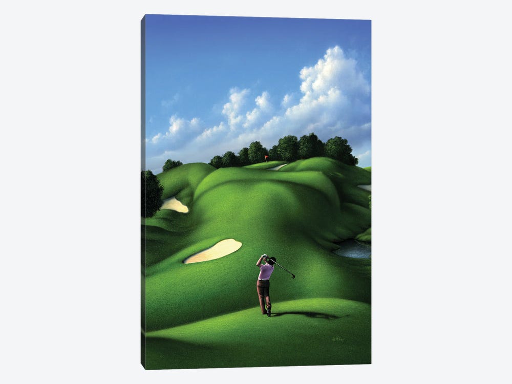 Love Of The Green by Jerry Lofaro 1-piece Canvas Art Print