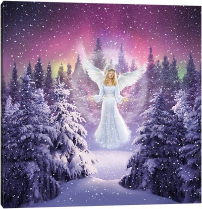 Snow Angel Canvas Art Print
