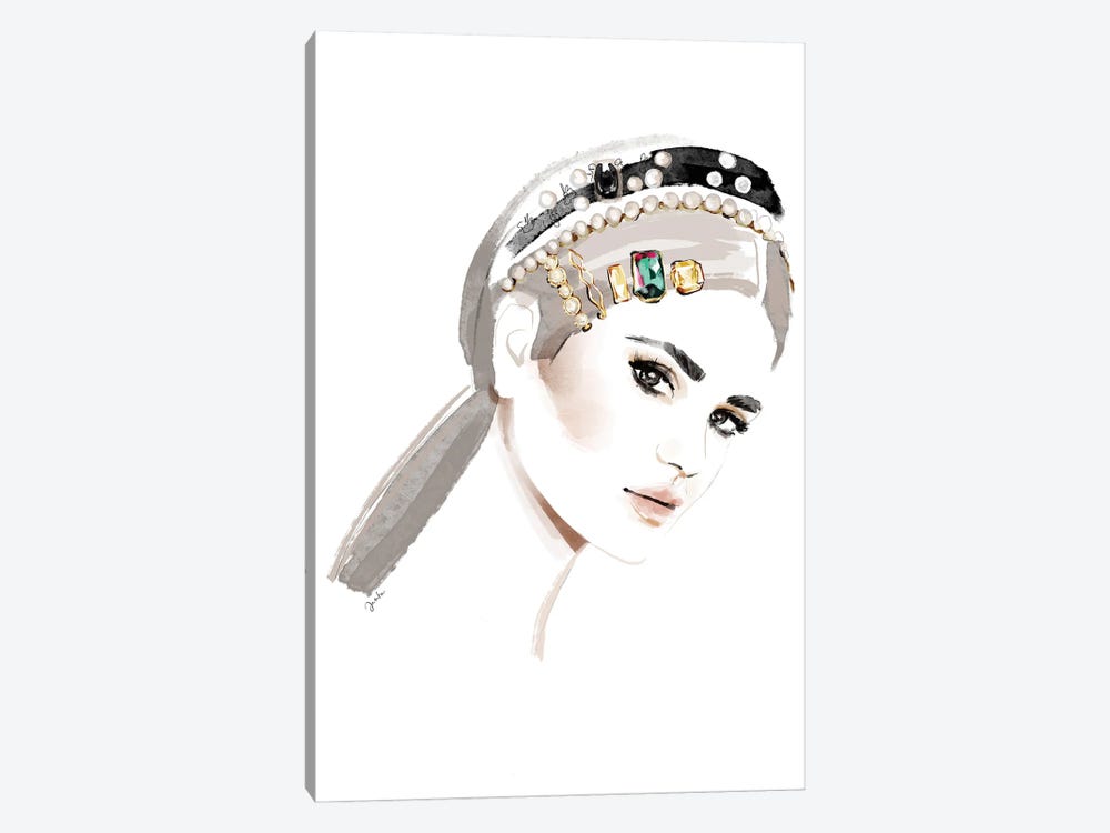 Hair Accessories by Janka Letková 1-piece Art Print