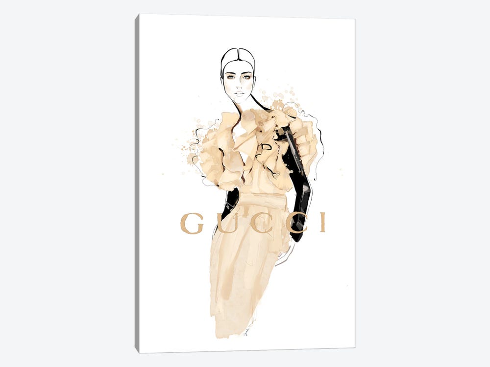 Iconic Gucci by Janka Letková 1-piece Canvas Artwork