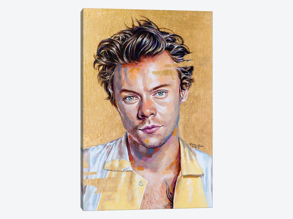 Harry Styles by Jackie Liu 1-piece Canvas Wall Art