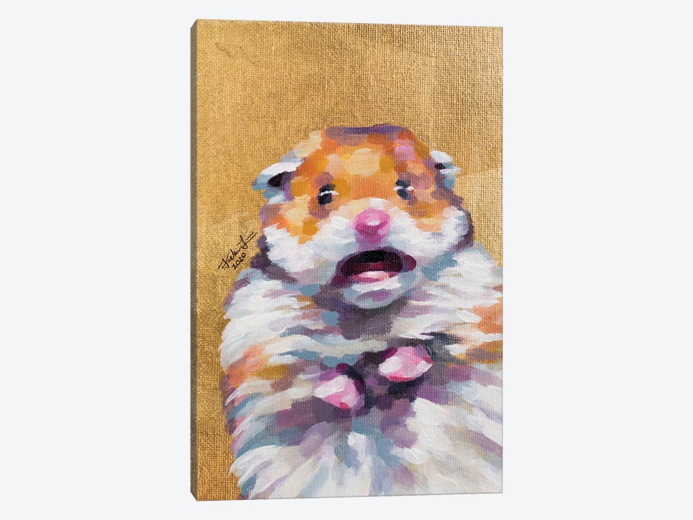 Hamster Meme by Jackie Liu 1-piece Canvas Print