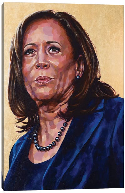 Madam Vice President Canvas Art Print - Kamala Harris