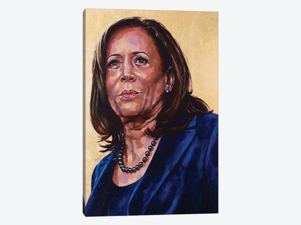 Madam Vice President by Jackie Liu 1-piece Canvas Artwork