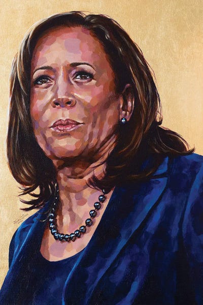 African American Art: Madam Vice President by Jackie Liu