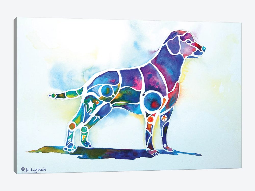 Labrador Retriever by Jo Lynch 1-piece Canvas Wall Art