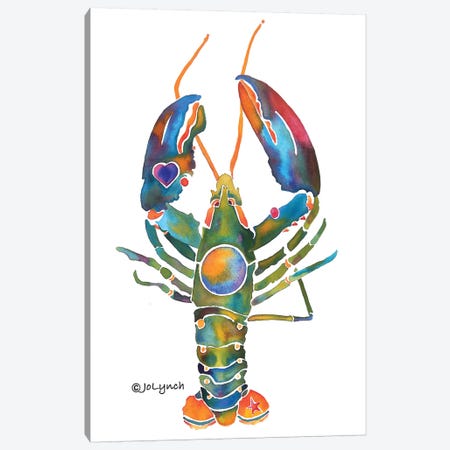 Lobster Maine Canvas Print #JLY109} by Jo Lynch Canvas Artwork