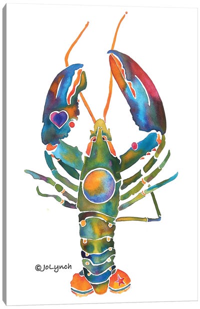 Lobster Maine Canvas Art Print - Jo Lynch