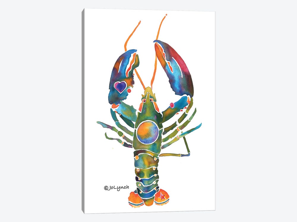 Lobster Maine by Jo Lynch 1-piece Canvas Print
