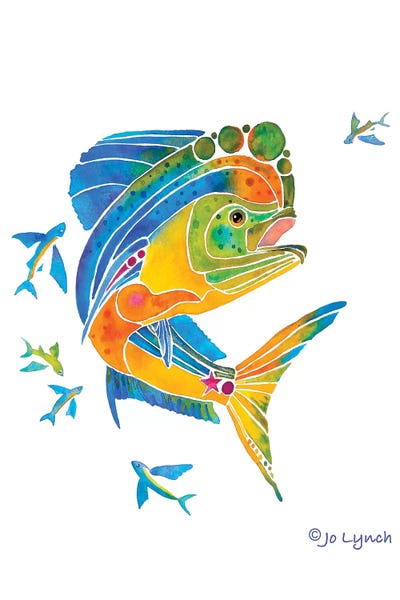 Jo Lynch: Mahi Sport Fish by Jo Lynch