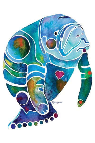 Jo Lynch: Manatee I by Jo Lynch