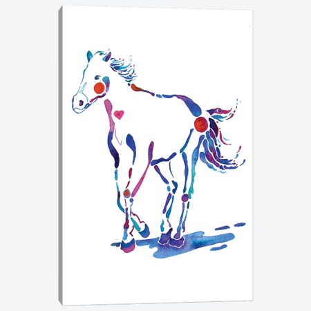 Pony Horse Canvas Print #JLY121} by Jo Lynch Canvas Artwork