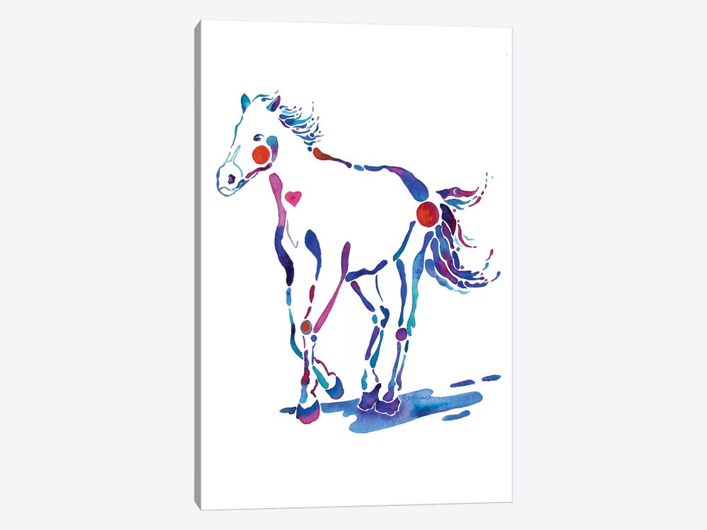 Pony Horse by Jo Lynch 1-piece Canvas Print