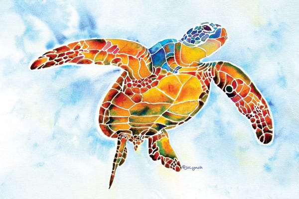 Jo Lynch: Sea Turtle I - Gentle Giant by Jo Lynch