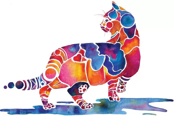 Jo Lynch: Cinnamon Cat by Jo Lynch