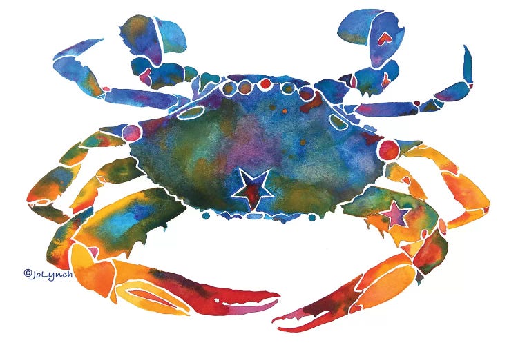 Crabby  by Jo Lynch wall art