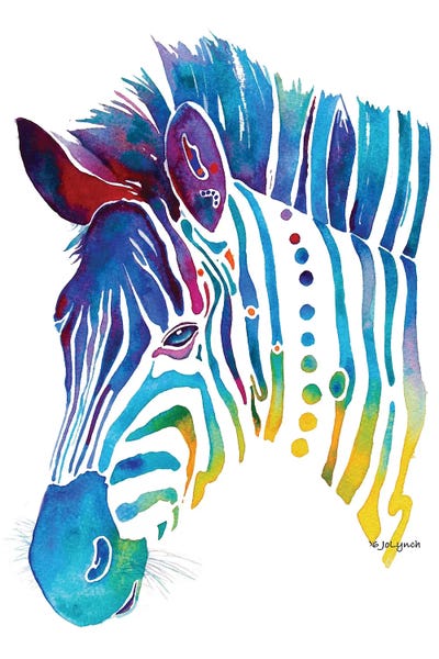 Jo Lynch: Zebra Colors by Jo Lynch
