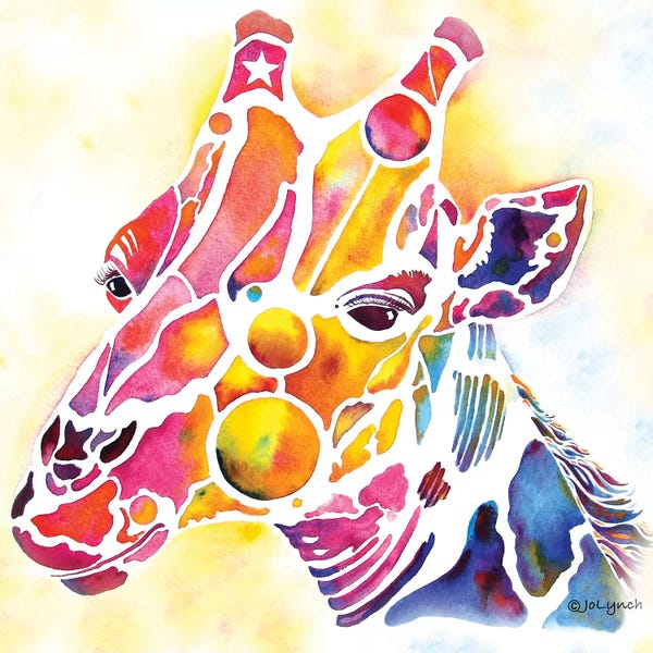 Jo Lynch: Giraffe Wildlife by Jo Lynch