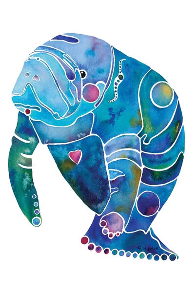 Jo Lynch: Manatee II by Jo Lynch